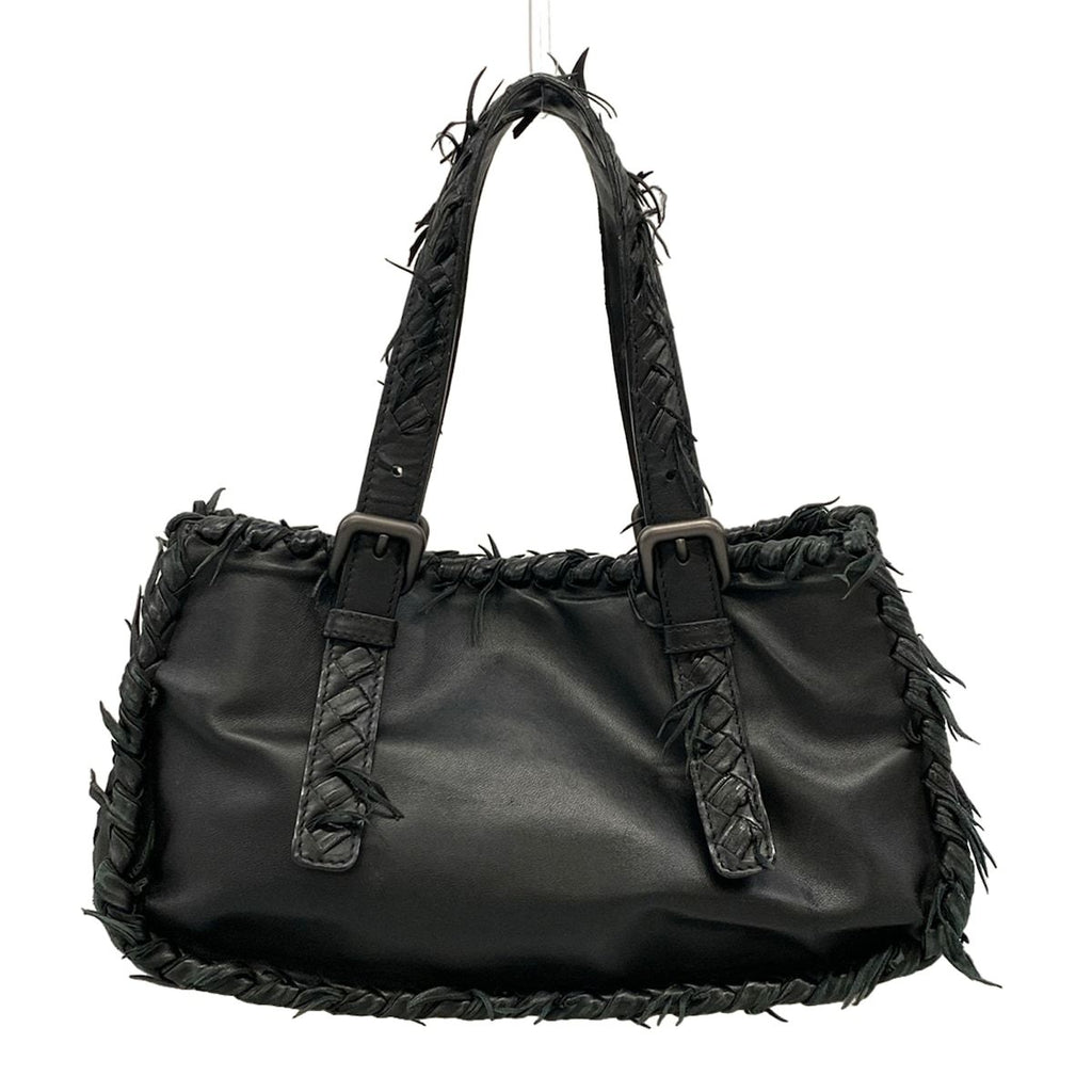 Bottega Veneta Handbag Black Leather — view 3