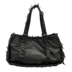 Bottega Veneta Handbag Black Leather — view 3
