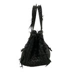 Bottega Veneta Handbag Black Leather — view 4