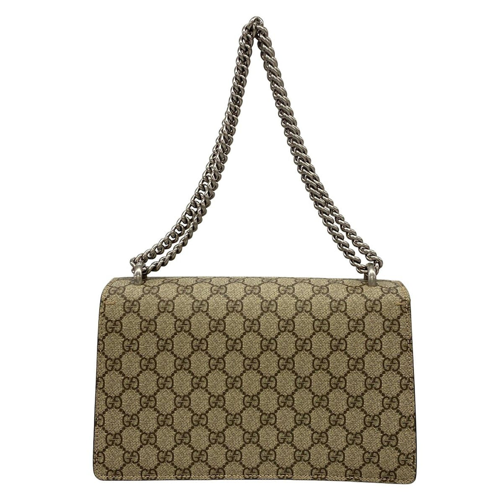 Gucci Shoulder Bag Dionysus Beige Gray Silver — view 3