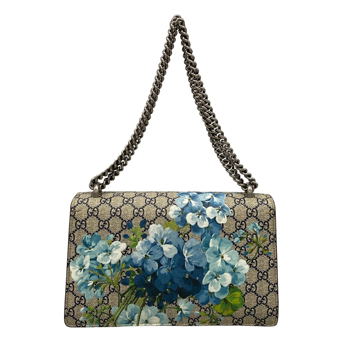 Gucci Shoulder Bag Dionysus Beige Blue Silver — view 3