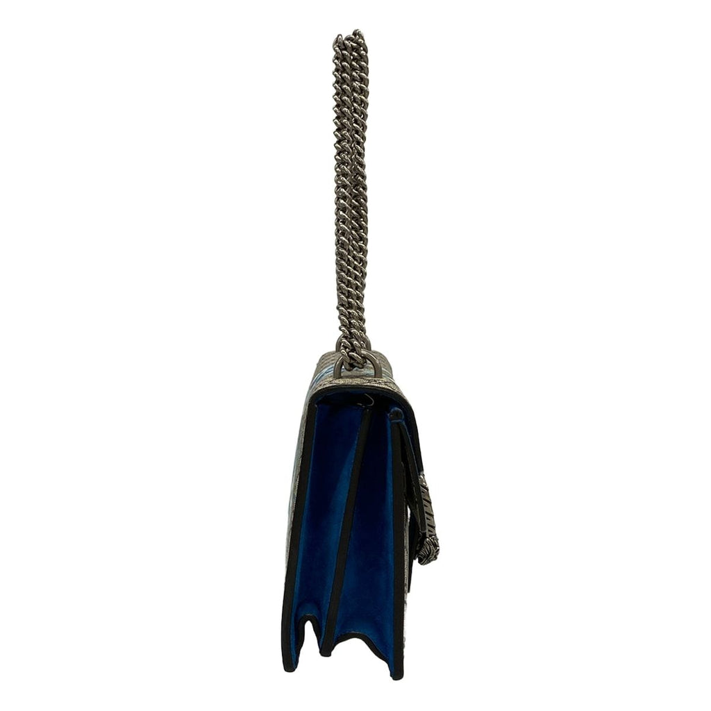 Gucci Shoulder Bag Dionysus Beige Blue Silver — view 2