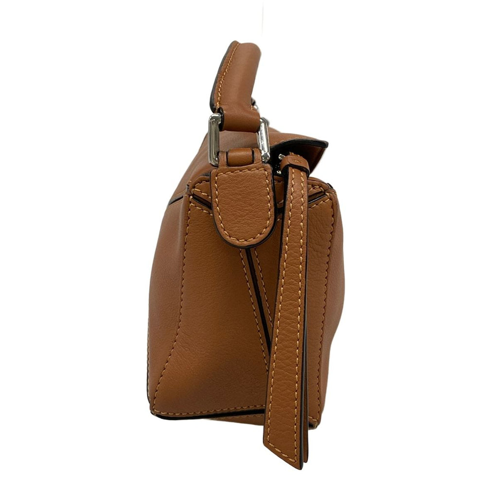 Loewe Handbag Puzzle Bag Mini Dark Brown — view 2