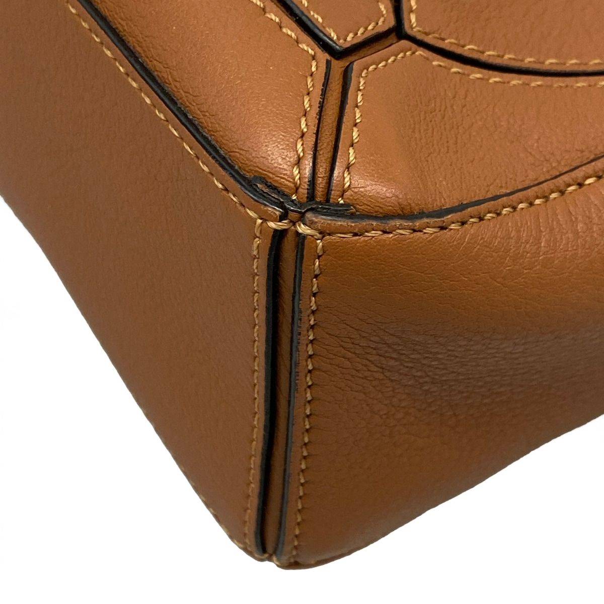 Loewe Handbag Puzzle Bag Mini Dark Brown — view 6