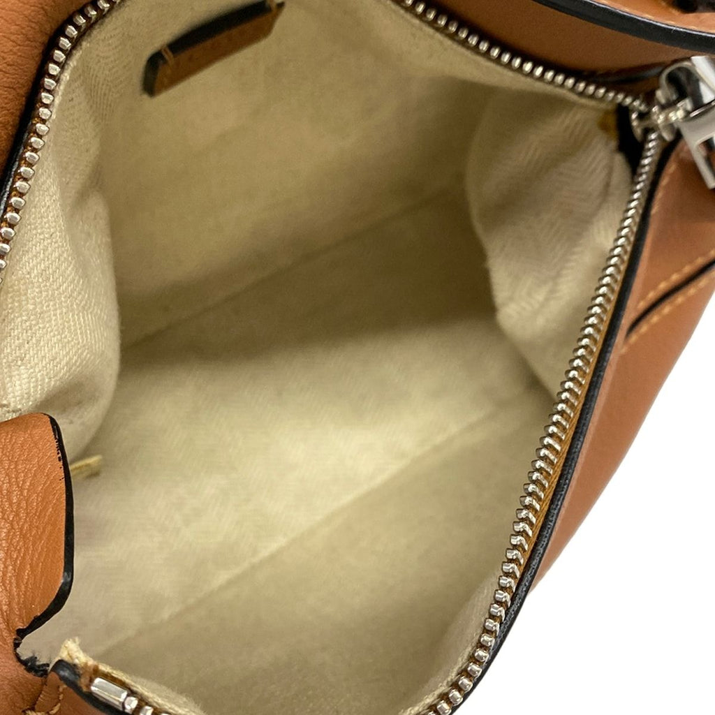Loewe Handbag Puzzle Bag Mini Dark Brown — view 7