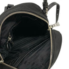 Prada Backpack Tessuto Impunto Black Quilted Leather — view 7