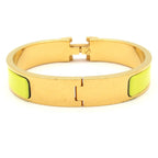 Hermes Bangle Clic Clac Gold Yellow Bracelet — view 3