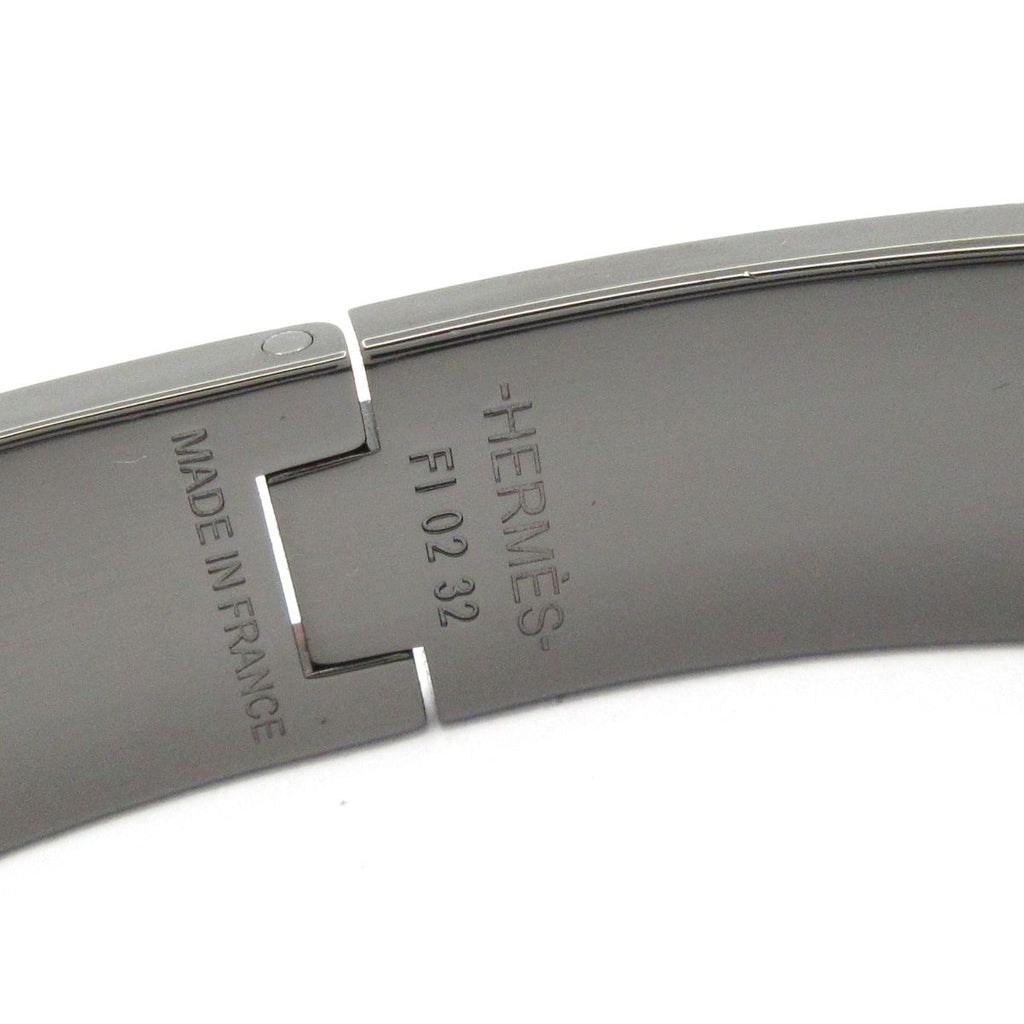 Hermes Bangle Clic H Black Bracelet — view 4