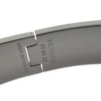 Hermes Bangle Clic H Black Bracelet — view 4