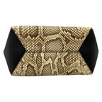 Louis Vuitton Tote Bag Lockme Cabas Ivory Brown Black — view 5