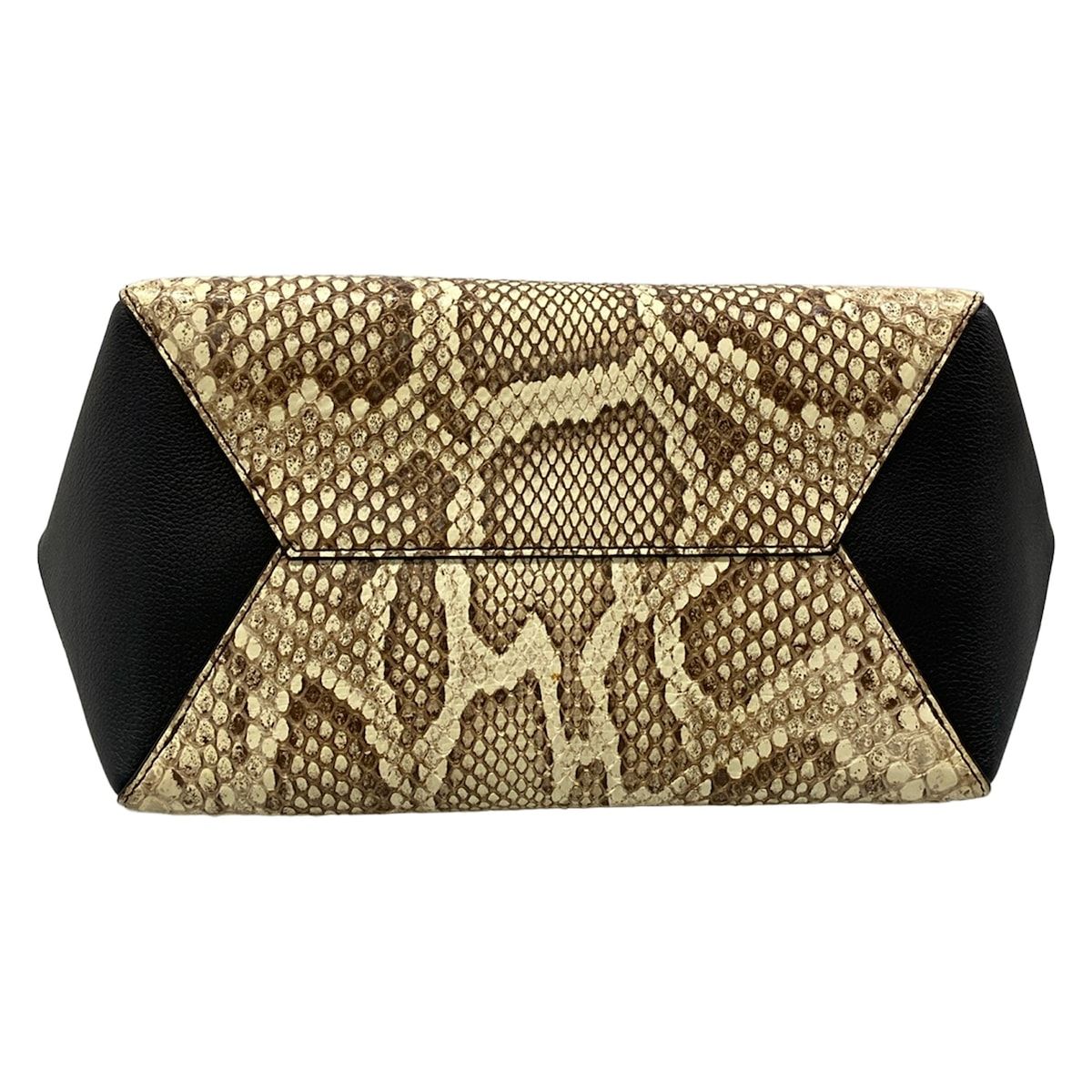 Louis Vuitton Tote Bag Lockme Cabas Ivory Brown Black — view 5