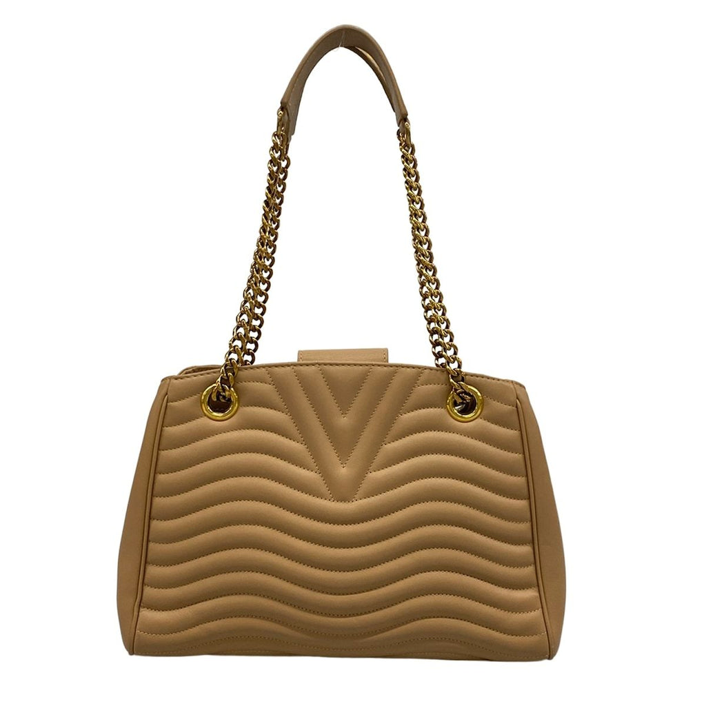 Louis Vuitton Tote Bag New Wave Chain Noisette Leather — view 3