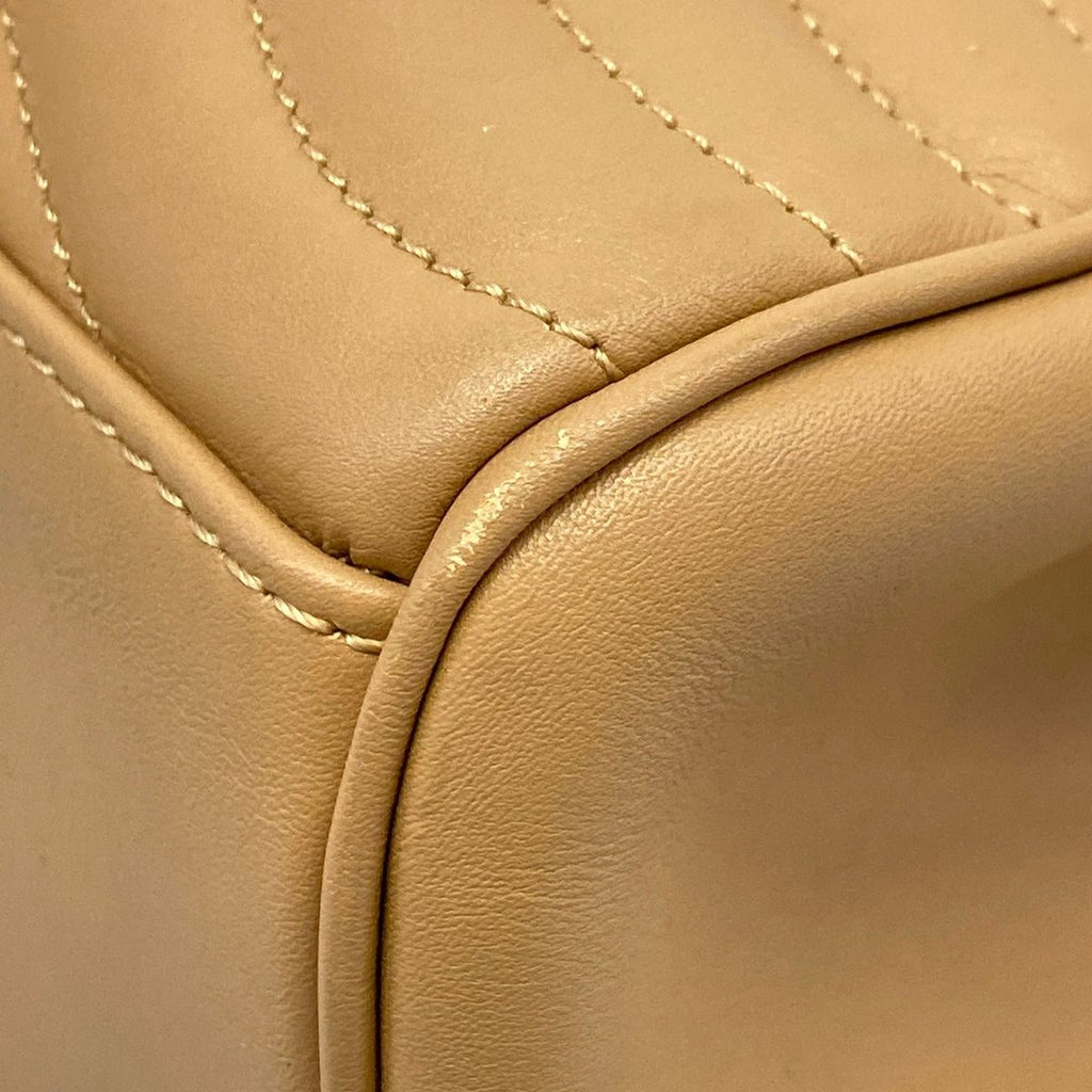 Louis Vuitton Tote Bag New Wave Chain Noisette Leather — view 6