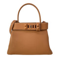 Hermes Handbag Medor Gold Silver