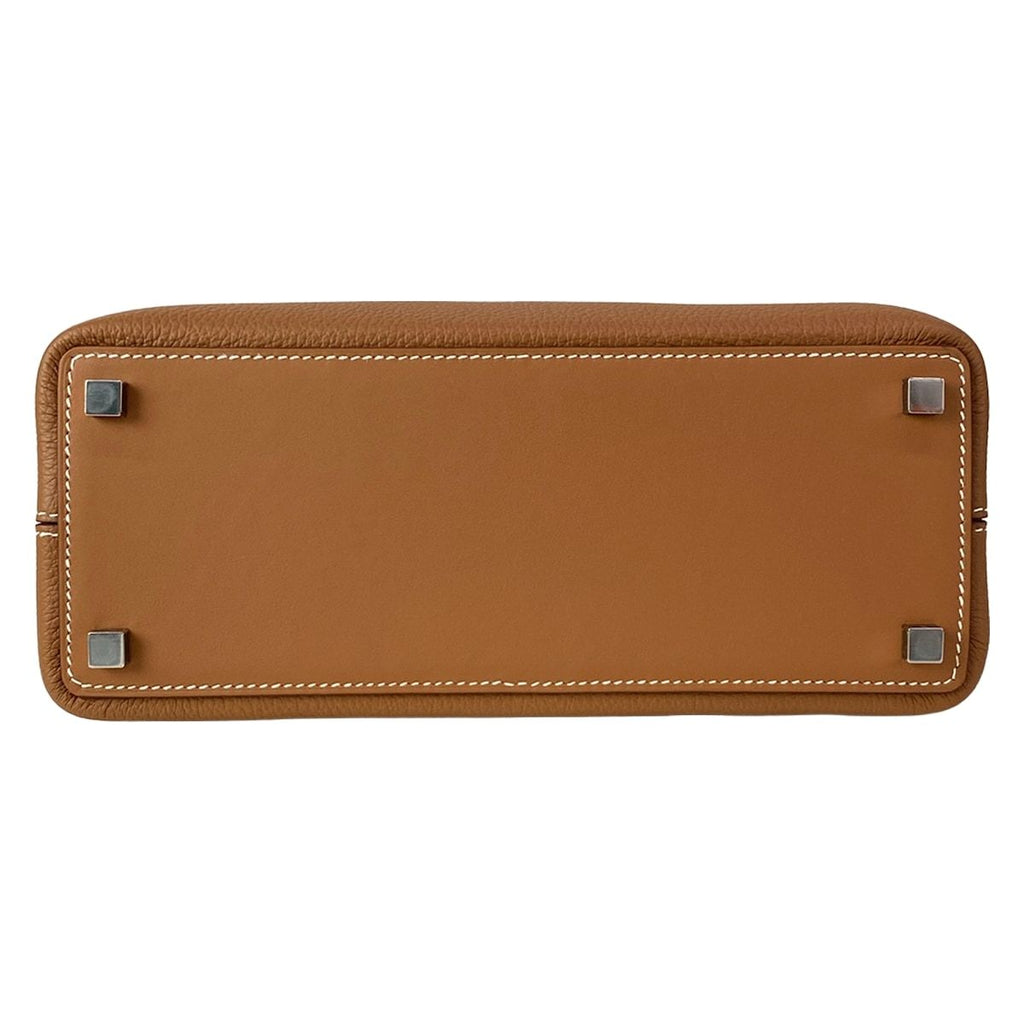 Hermes Handbag Medor Gold Silver — view 5