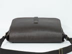 Louis Vuitton LV Omaha Utah Leather Shoulder Bag Cafe Dark Brown — view 5