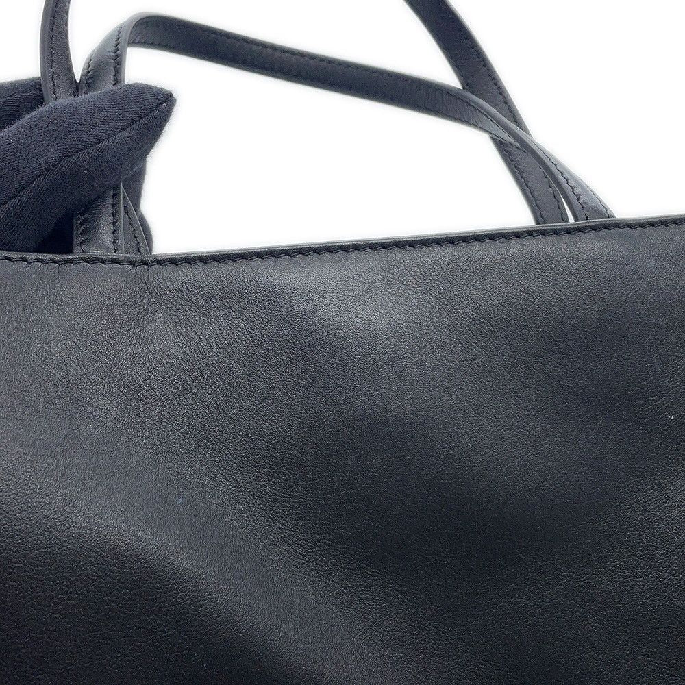 Chanel Tote Bag Small Shopping CC Logo Black — view 7