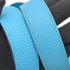 Hermes Handbag Picotin Lock PM Blue Nord Silver Taurillon Clemence Tote — view 7
