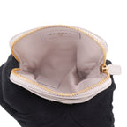 Chanel Coin Purse CC Logo Quilted Caviar Leather — view 4