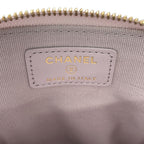 Chanel Coin Purse CC Logo Quilted Caviar Leather — view 5