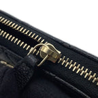Chanel Chain Shoulder Bag CC Logo Classic Quilted Caviar Leather Black — view 8