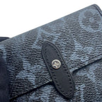 Louis Vuitton Trifold Wallet Monogram Pastel Pocket Organizer Black — view 8