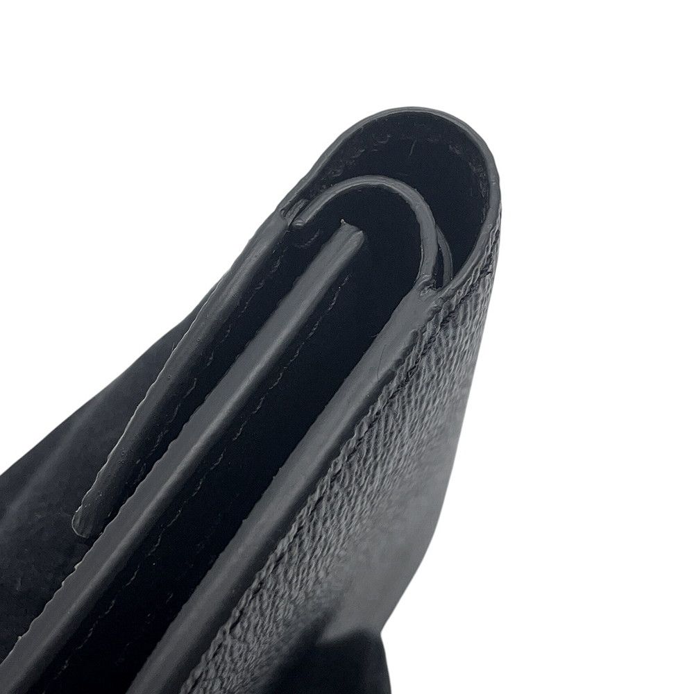 Louis Vuitton Trifold Wallet Monogram Pastel Pocket Organizer Black — view 7