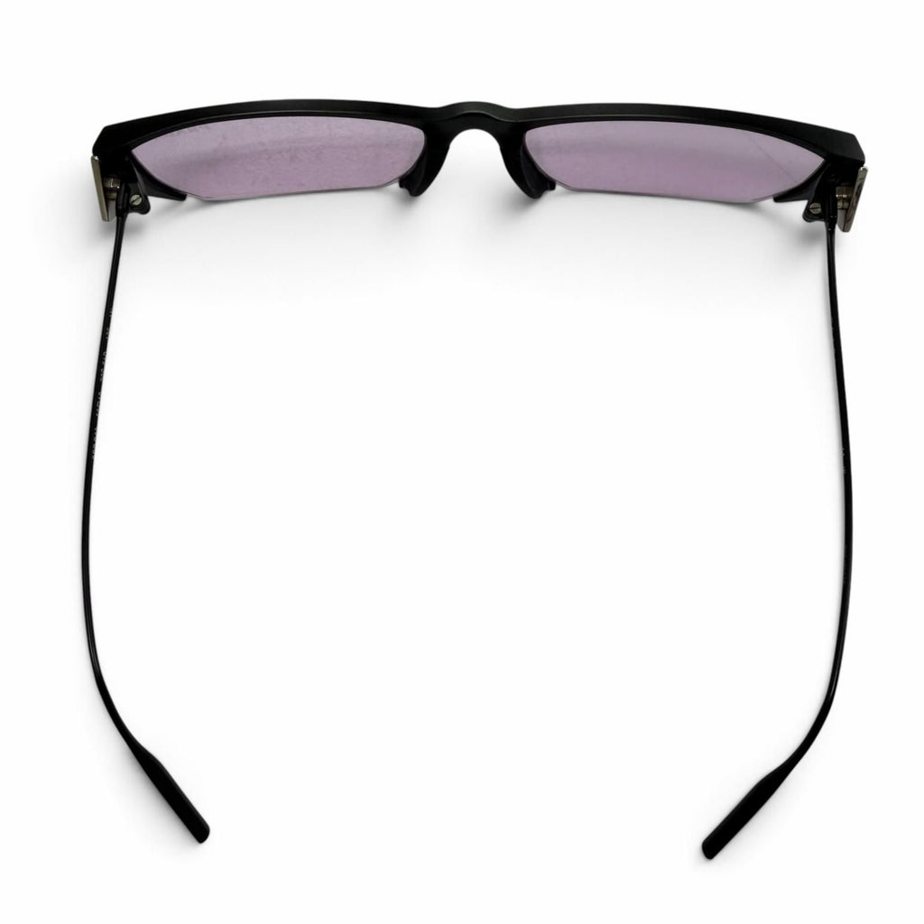 Prada Gentle Monster 2 Titanium Triangle Logo Square Sunglasses Eyewear — view 6