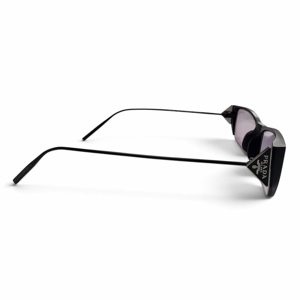 Prada Gentle Monster 2 Titanium Triangle Logo Square Sunglasses Eyewear — view 5