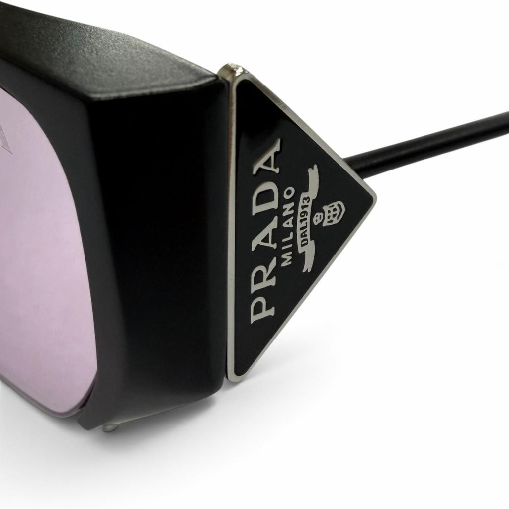 Prada Gentle Monster 2 Titanium Triangle Logo Square Sunglasses Eyewear — view 7