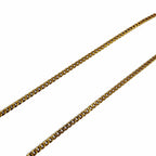 Celine Triomphe Rhinestone Necklace Gold Finish Brass & Crystal — view 5