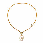 Hermes Tonnerre Pendant Gold White Box Preservation — view 5