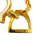 Hermes Tonnerre Pendant Gold White Box Preservation — view 8