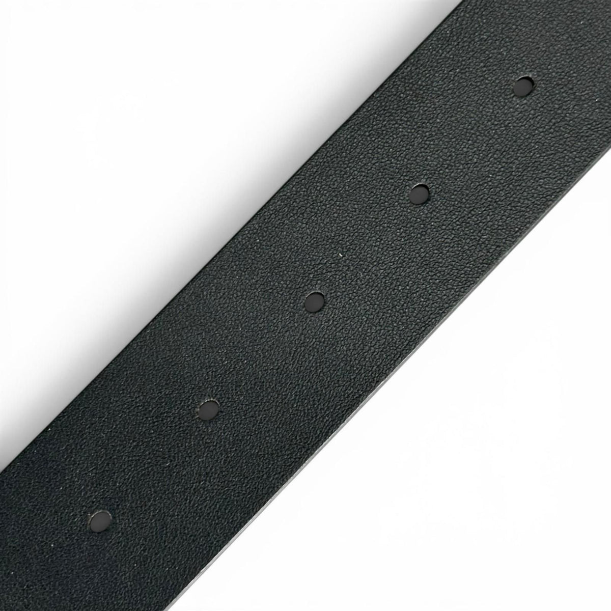 Dior 30 Montaigne CD Logo Buckle Leather Belt Black Gold 70 — view 8