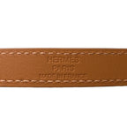 Hermes Kelly Double Tour Veau Swift Craie Gold Bracelet T3 — view 8
