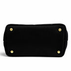 Prada Jardiniere Small Cotton Canvas Handbag Canapa 2-Way — view 6