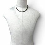 Dior Homme CD Icon Chain Link Necklace Silver — view 3