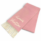 Louis Vuitton Scarf Fluffy Glam Wool Alpaca Blend Fringe 200 25
