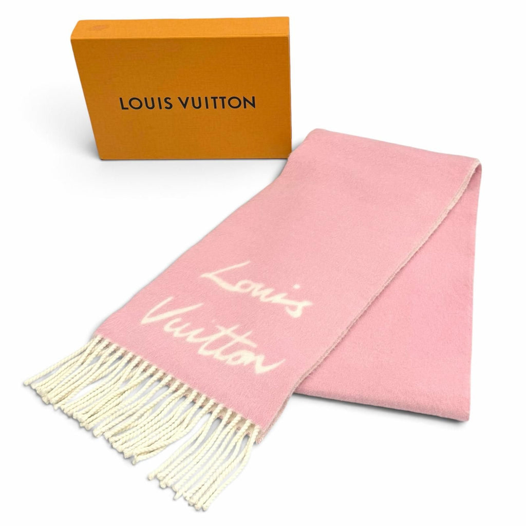 Louis Vuitton Scarf Fluffy Glam Wool Alpaca Blend Fringe 200 25 — view 2