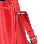 Louis Vuitton Petit Noe Epi Shoulder Bag Red — view 8