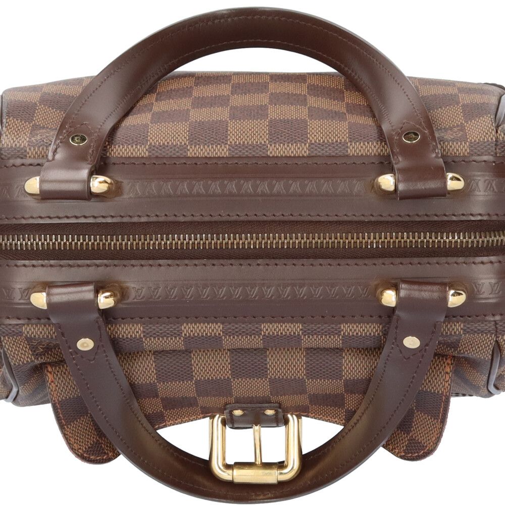 Louis Vuitton Knightsbridge Damier Handbag Canvas Brown — view 8
