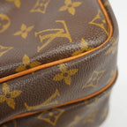 Louis Vuitton Shoulder Bag Monogram Reporter GM Brown — view 6