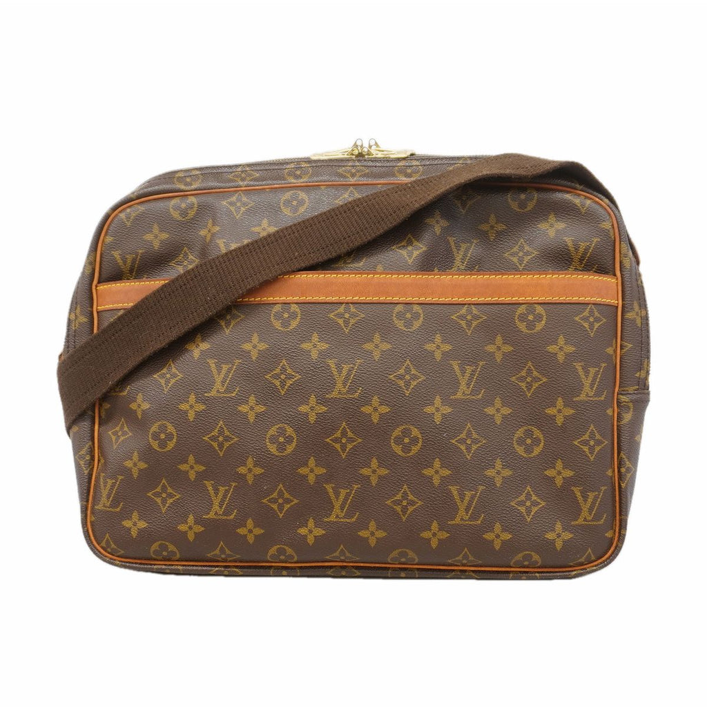 Louis Vuitton Shoulder Bag Monogram Reporter GM Brown