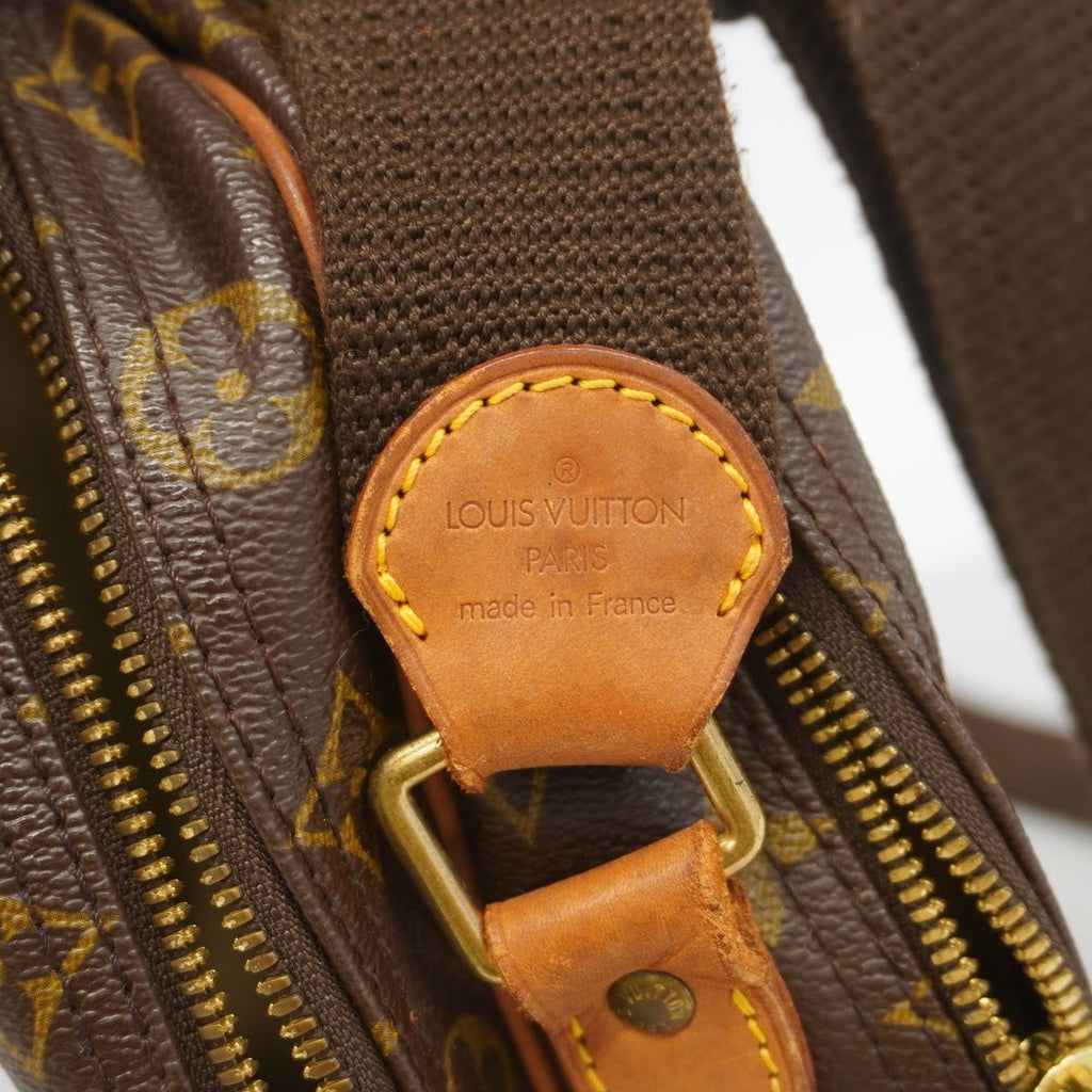 Louis Vuitton Shoulder Bag Monogram Reporter GM Brown — view 5