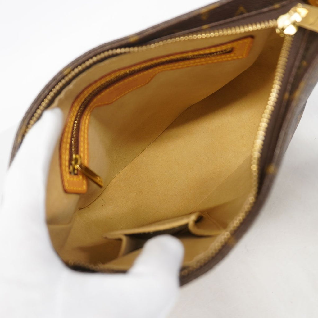 Louis Vuitton Shoulder Bag Monogram Looping MM Brown — view 4
