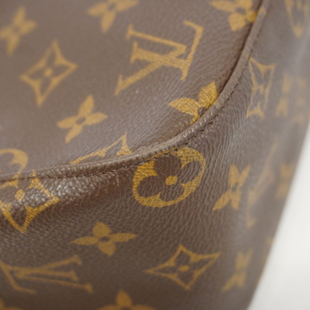Louis Vuitton Shoulder Bag Monogram Looping MM Brown — view 6