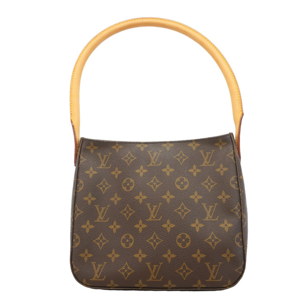 Louis Vuitton Shoulder Bag Monogram Looping MM Brown