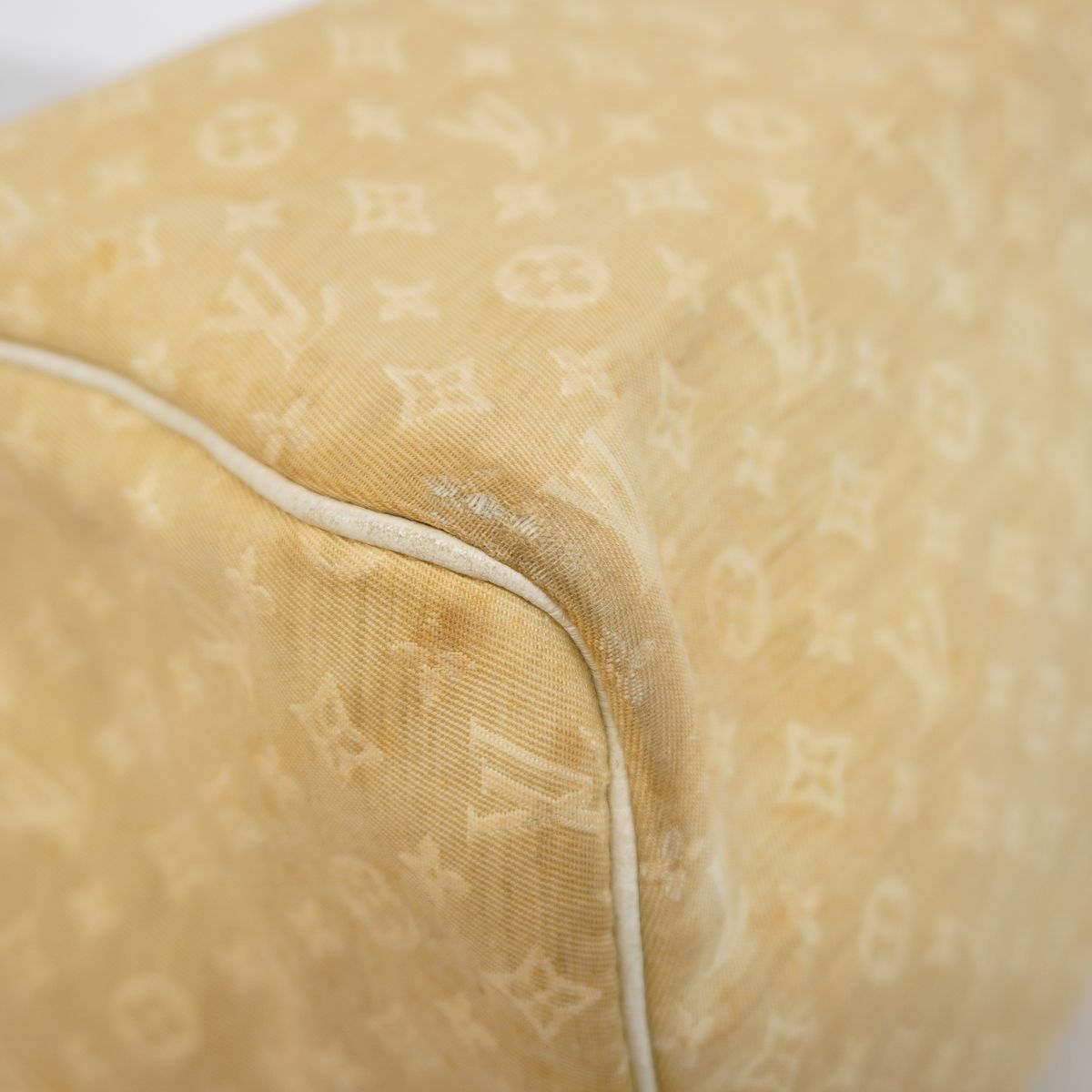 Louis Vuitton Handbag Monogram Mini Lin Speedy 30 Dune — view 6
