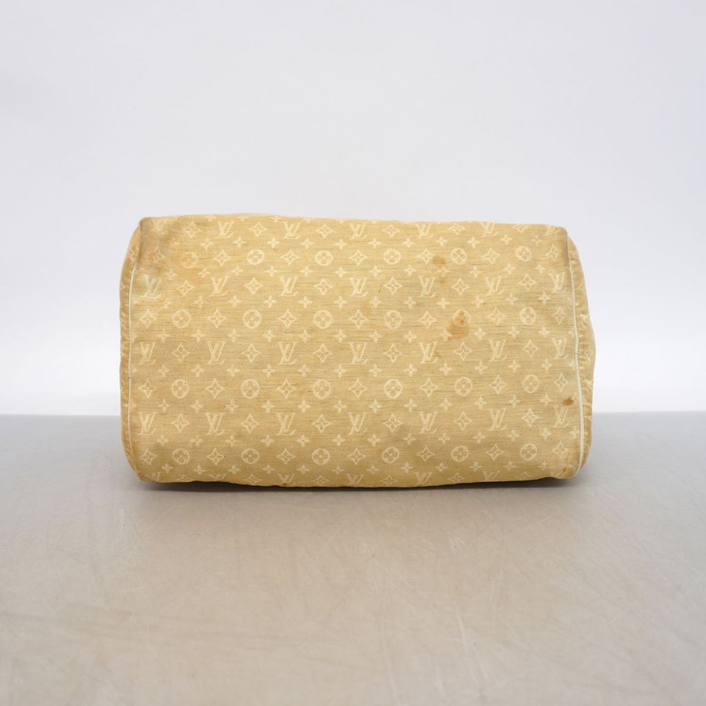 Louis Vuitton Handbag Monogram Mini Lin Speedy 30 Dune — view 3