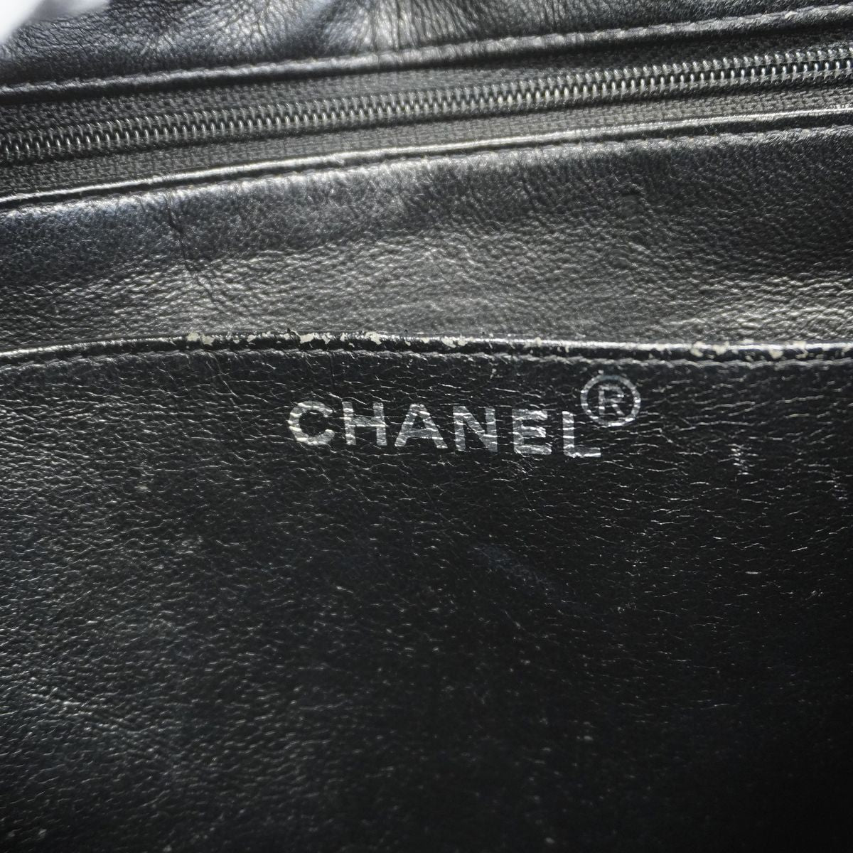 Chanel Backpack Quilted Cotton Black Silver — view 5